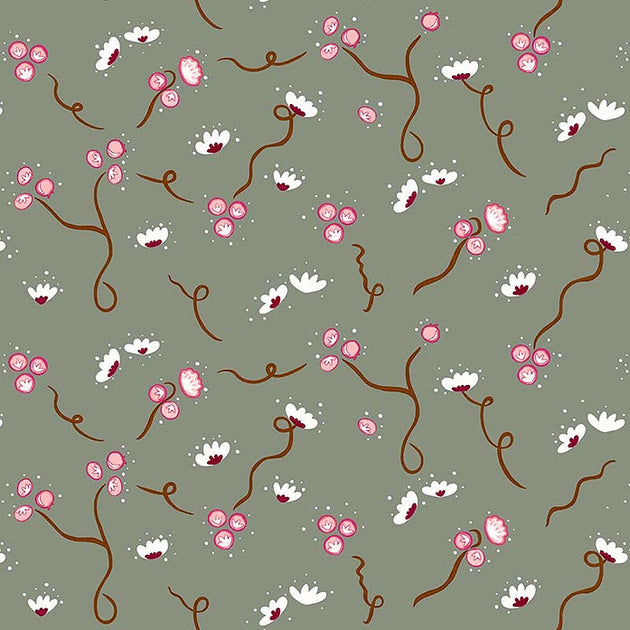 Cheetahs Leaping Parma Gray Wallpaper