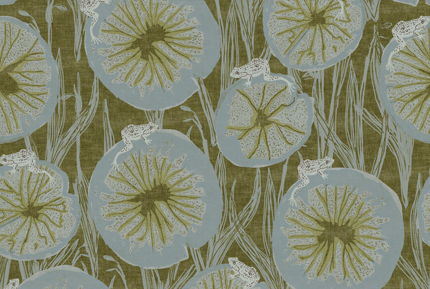 Fern Green - Billie Linen/Cotton Canvas Fabric | Sold by the Yard