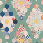 Teal Diamond Quilt - WP