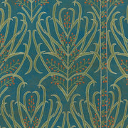 Teal Vines Suzani - WP