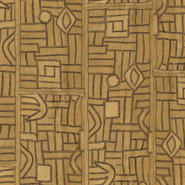 Golden Maze Kuba Cloth - WP